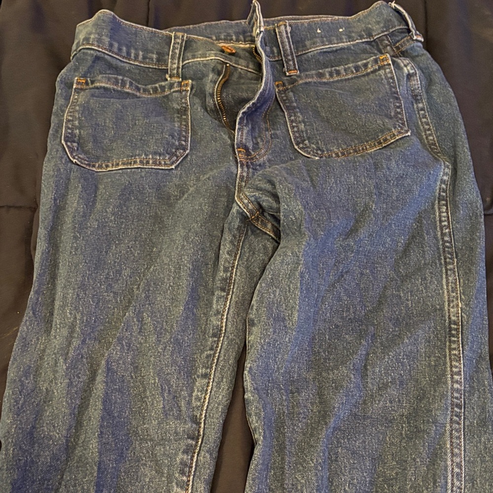 GAP High Rise Denim Jeans - Deep Blue